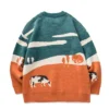 Cows Winter Soft Boy Pullover Sweater 8