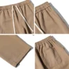 Cotton Straight Trousers Pants 4