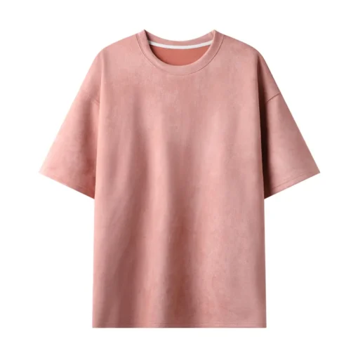 Soft Boy Color Suede Tee Shirt 5