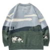 Cows Winter Soft Boy Pullover Sweater 10