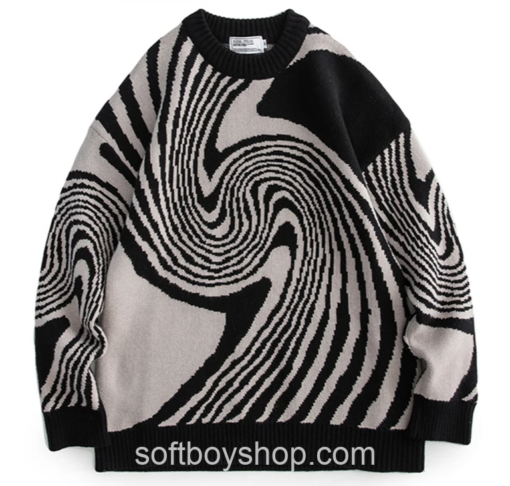 Harajuku Knit Pullover Soft Boy Sweater 1