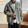 Woolen Short Coat Overcoat 4